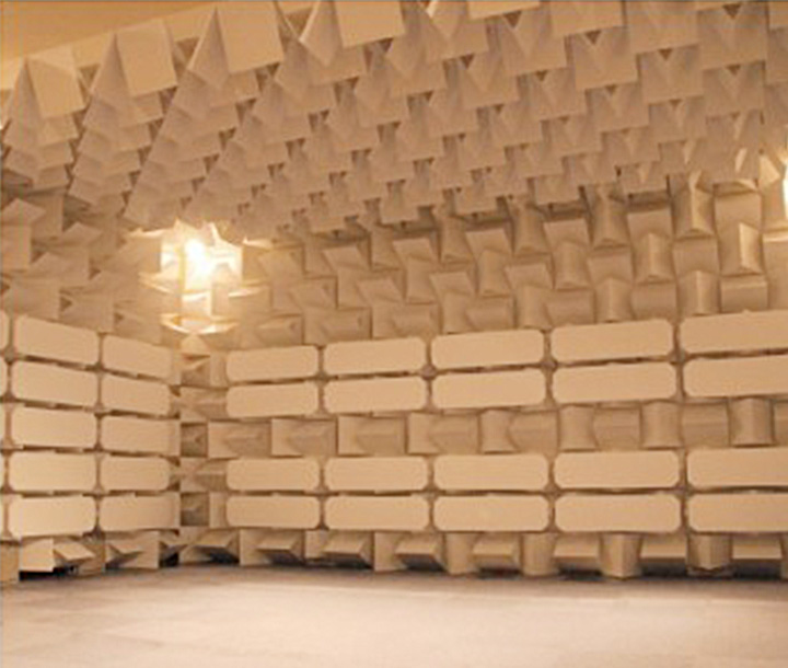 Anechoic Chamber for Automotive componetns and vehicles